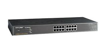 Switch TP-Link TL-SF1016 switch 16xTP 10/100Mbps 19\"rack