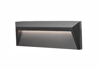 Svítidlo Nova Luce LUTON STEP GREY schodišťové, IP 65, 1,6 W