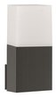Svítidlo Nova Luce STICK WALL GREY nástěnné, IP 54, E27