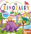 Blok kolorowanek. Dinozaury + naklejki