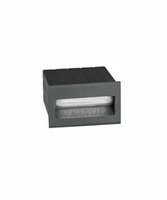 Svítidlo Nova Luce KRYPTON S STEP GREY 6 schodišťové, IP 54, 1,5 W