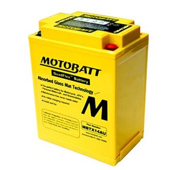 Baterie Motobatt MBTX14AU 16,5Ah, 12V, 4 vývody