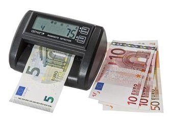 Detektor padělků Genie MD212-A, počítačka a kontrola pravosti EUR bankovek Detektor padělků Genie MD212-A, počítačka a kontrola pravosti EUR bankovek