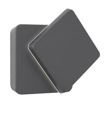 Svítidlo Nova Luce PIER WALL GREY nástěnné, IP 54, 12 W