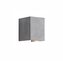 Svítidlo Nova Luce CADMO S WALL GREY nástěnné, IP 65, 7 W