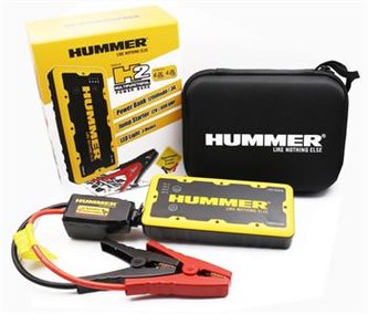 Startovací powerbanka Hummer H2 (12000 mAh, pro auto s obsahem 6l)