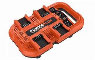 Nabíječka Powerplus POWDP9055 na 4 baterie 20 V/40 V Nabíječka Powerplus POWDP9055 na 4 baterie 20 V/40 V