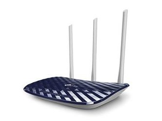 WiFi router TP-Link EC120-F5(ISP) AC750 dual AP/router, 4x LAN, 1x WAN/ 300Mbps 2,4/ 433Mbps 5GHz