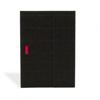 Zápisník Paper-Oh Ondulo Black B5 linkovaný