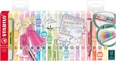 Zvýrazňovač STABILO swing cool Pastel 18 ks
