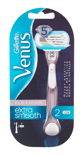 Gillette Venus Holicí strojek Extra Smooth Platinum 1 ks pro ženy Gillette Venus Holicí strojek Extra Smooth Platinum 1 ks pro ženy