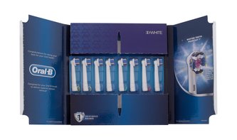 Oral-B 3D White Zubní kartáček 8 ks unisex