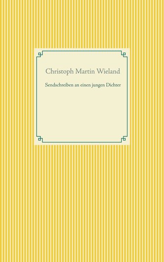 Sendschreiben an einen jungen Dichter