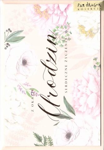 Karnet B6 Urodziny HM-200-2060