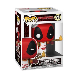 Funko POP Marvel: Deadpool 30th- Backyard Griller Deadpool
