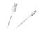Kabel REBEL USB/Micro USB RB-6000-100-W 1m bílý