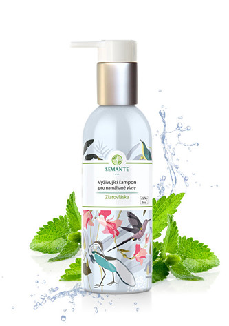 Semante by Naturalis Vyživující šampon pro namáhané vlasy \"Zlatovláska\" BIO 200 ml
