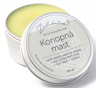 Delibutus Konopná mast 50ml