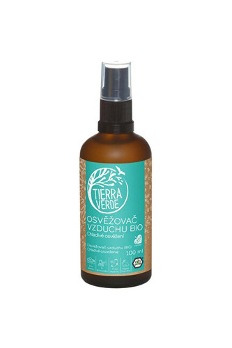 Tierra Verde Osvěžovač vzduchu – BIO Chladivé osvěžení (lahvička 100 ml)