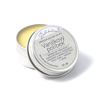 Delibutus Balzám na rty Vanilkový polibek 15 ml