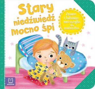 Stary niedźwiedź mocno śpi