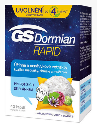 GreenSwan GS Dormian Rapid 40 kapslí