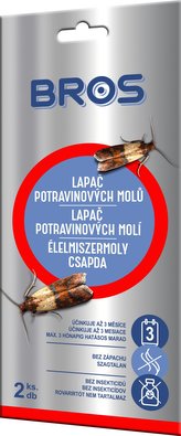 Lapač potravinových molů BROS 2ks