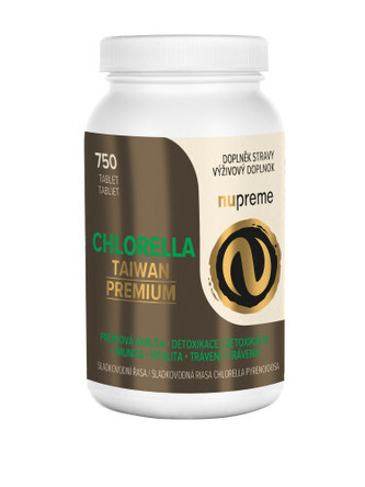 Nupreme Chlorella Taiwan 750 tablet PREMIUM Nupreme Chlorella Taiwan 750 tablet PREMIUM