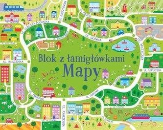 Mapy. Blok z łamigłówkami