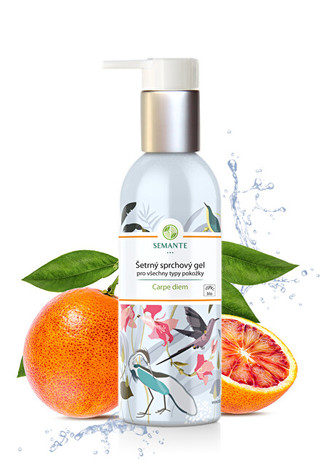 Semante by Naturalis Šetrný sprchový gel pro všechny typy pokožky \"Carpe diem\" BIO 200 ml