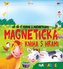 Magnetická kniha s hrami - Na farme