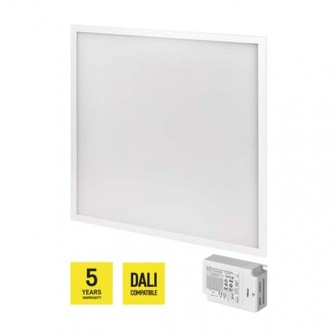LED panel DALI 60×60, čtvercový vestavný bílý, 40W n. b. UGR