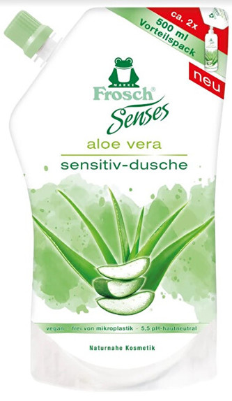 Frosch EKO Sprchový gel Aloe Vera - náhradní náplň 500 ml