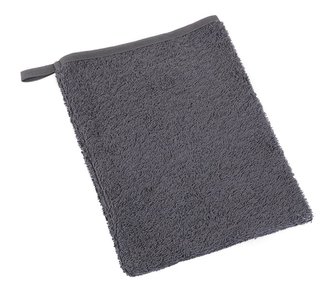Froté žínka - tm šedá - 17x25 cm