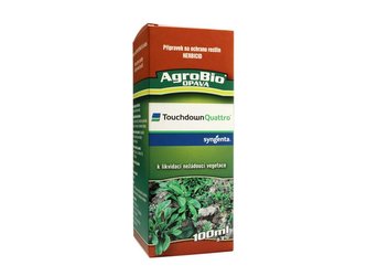 Přípravek proti jednoletým a víceletým plevelům AgroBio Touchdown Quattro 100 ml