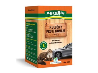 Kuličky proti kunám AgroBio Atak 2ks