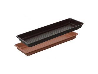 Miska pod truhlík GARDEN 60m hnědá