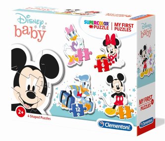 Moje první puzzle Myšák Mickey 4v1