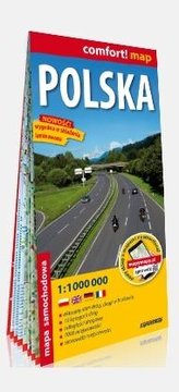 Comfort! map Polska 1:1000 000 mapa turystyczna