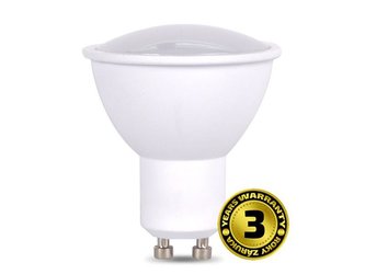 Žárovka LED GU10  7W SPOT bílá teplá SOLIGHT WZ318A-1 Žárovka LED GU10  7W SPOT bílá teplá SOLIGHT WZ318A-1