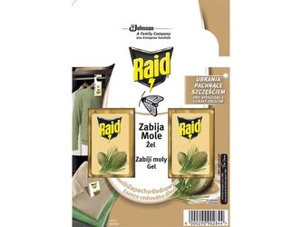 RAID proti molům s vůní cedru 2ks