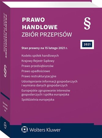 Kodeks spółek handlowych. Krajowy Rejestr Sądowy