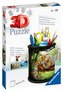 Ravensburger 3D Puzzle Stojan na tužky - Divoká příroda 54 dílků
