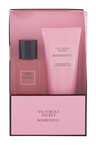 Victoria´s Secret Bombshell vyživující tělový spray 75 ml + tělové mléko 100 ml