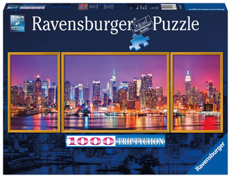 Ravensburger Puzzle Panorama Triptychon - New York 1000 dílků