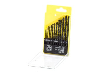 Sada vrtáků do kovu TES 105216 13ks