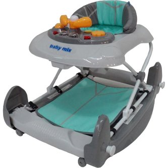 Dětské chodítko s houpačkou Baby Mix mint