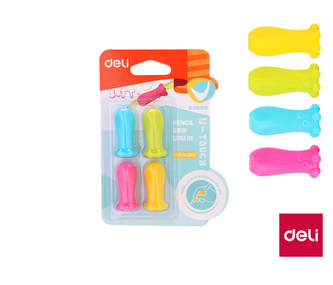 Násada trojhranná na tužku 4ks U-TOUCH DELI EU75101