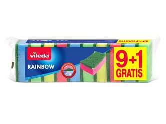 Houbička VILEDA RAINBOW 146920 9+1ks