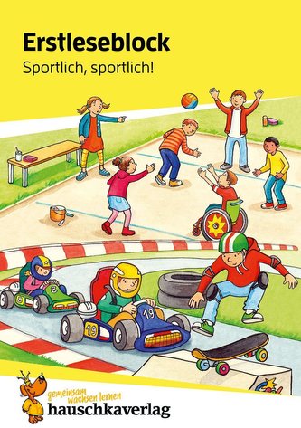 Erstleseblock - Sportlich, sportlich!, A5-Block